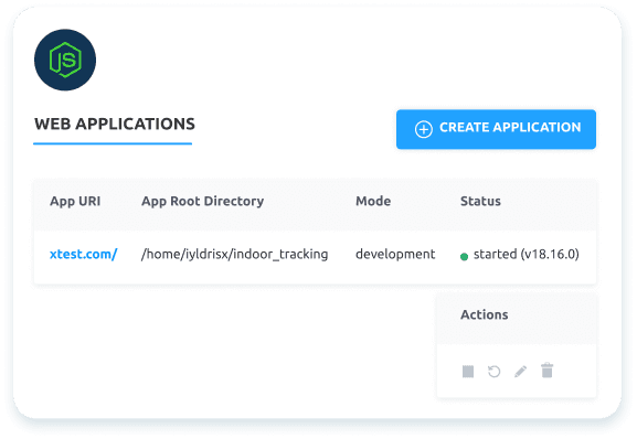 Node.js hosting